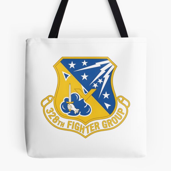 Item preview, USAF 328th Fighter Group Shield Patch designed and sold by CharlieDesings.