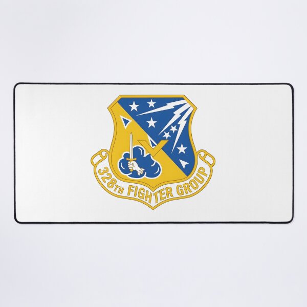 Item preview, USAF 328th Fighter Group Shield Patch designed and sold by CharlieDesings.