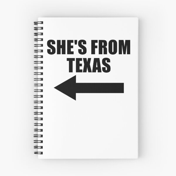 Item preview, She's From Texas Arrow Left Couples She's From Texas Gear designed and sold by DynamicDesign.