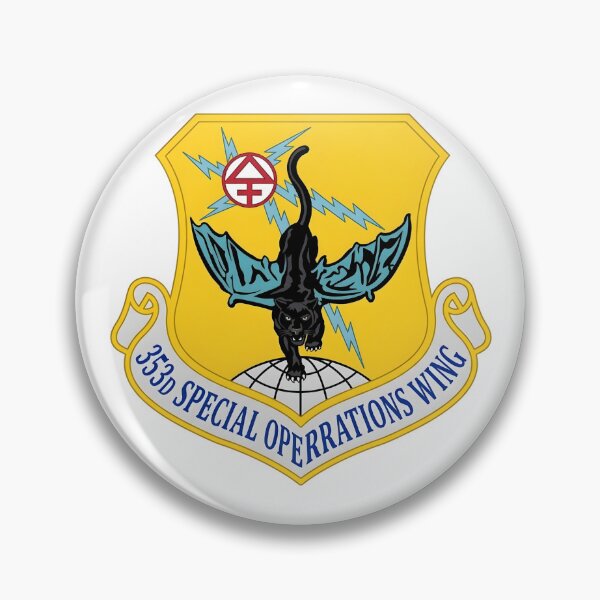 Item preview, USAF 353d Special Operations Wing Shield Patch    designed and sold by CharlieDesings.