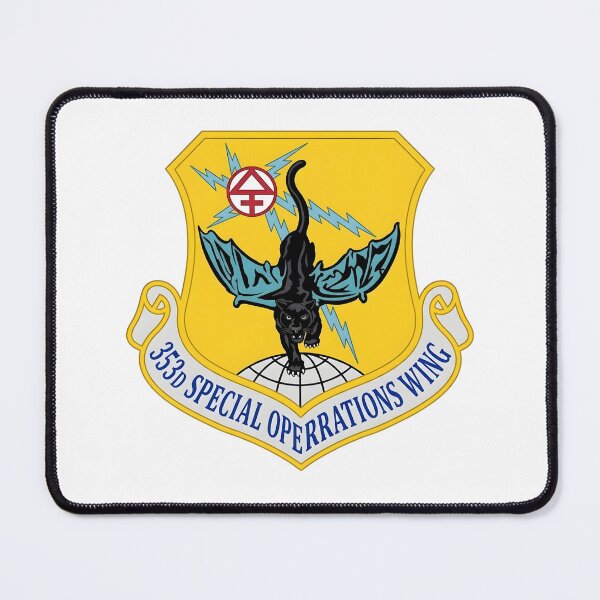 Item preview, USAF 353d Special Operations Wing Shield Patch designed and sold by CharlieDesings.