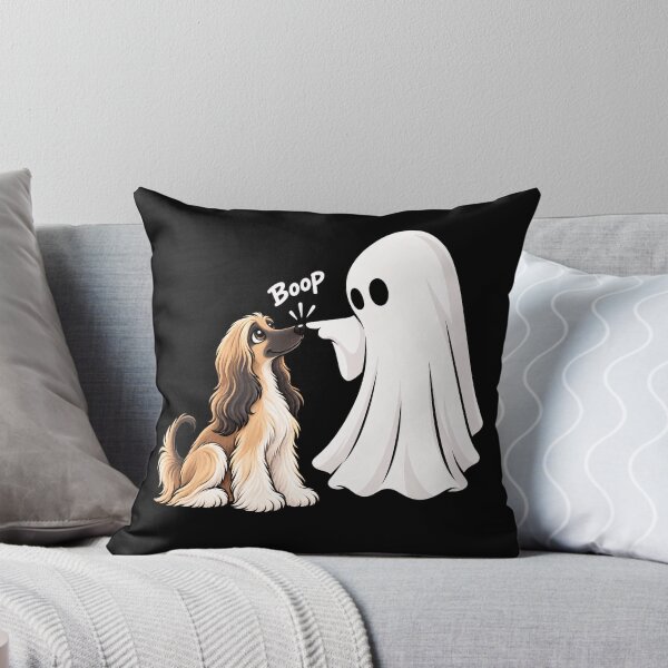 Item preview, Funny Ghost Afghan Hound Dog Boop Halloween Design Mom Dad designed and sold by rafaeltto.