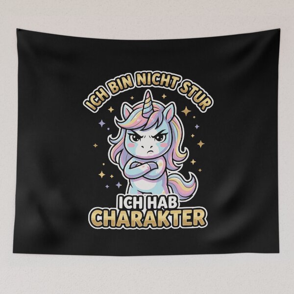 Item preview, I'm not stubborn, I have character, unicorn designed and sold by Loona97.