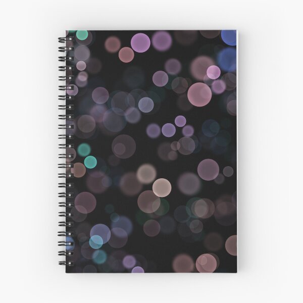 Item preview, Moody Bokeh Lights Abstract Texture in Mauve & Night Sky designed and sold by GemniShop.