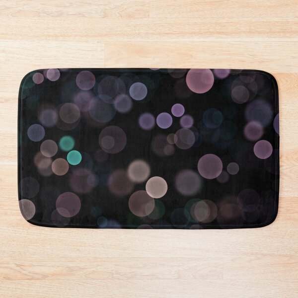 Item preview, Moody Bokeh Lights Abstract Texture in Mauve & Night Sky designed and sold by GemniShop.