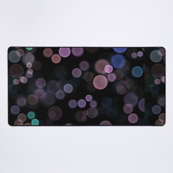 Item preview, Moody Bokeh Lights Abstract Texture in Mauve & Night Sky designed and sold by GemniShop.