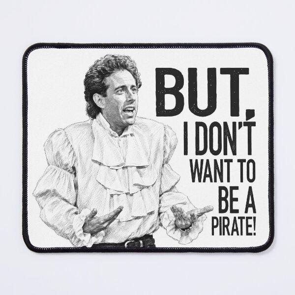 Item preview, Don't Wanna Be A Pirate! designed and sold by ME design.