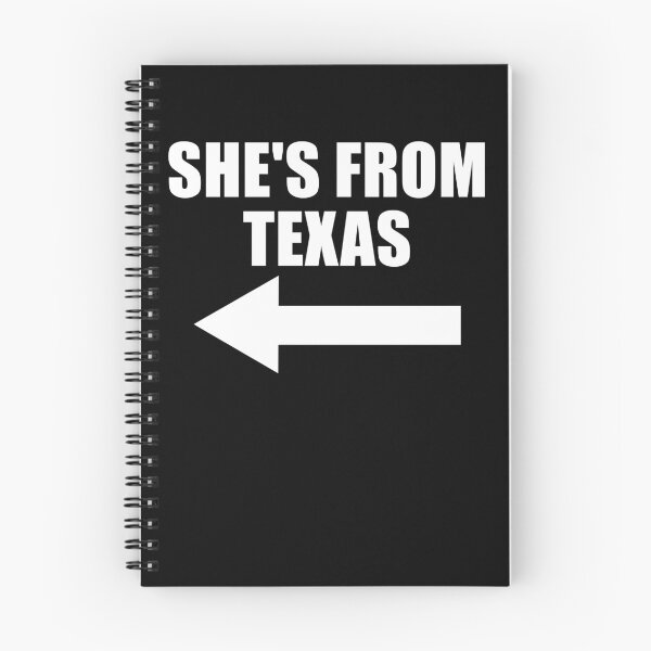 Item preview, She's From Texas Arrow Left Couples She's From Texas Gear designed and sold by DynamicDesign.
