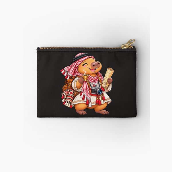 Item preview, Cute Jordan Capybara – Arabian Coffee Travel Explorer designed and sold by CapybaraTravels.
