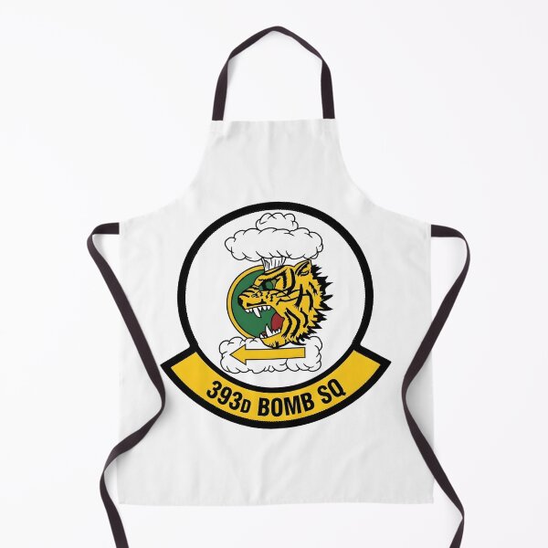 Item preview, USAF 393d Bomb Squadron Tiger Mushroom Cloud Patch designed and sold by CharlieDesings.