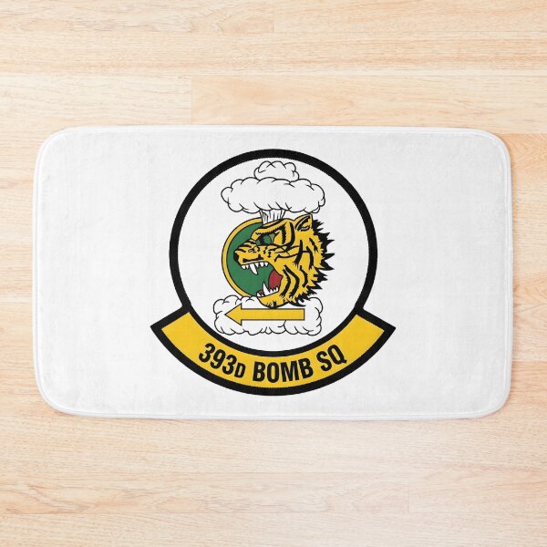Item preview, USAF 393d Bomb Squadron Tiger Mushroom Cloud Patch designed and sold by CharlieDesings.