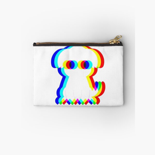 Item preview, Cute Ghost Dog Glitch RGB Effect designed and sold by ThePrintArt.