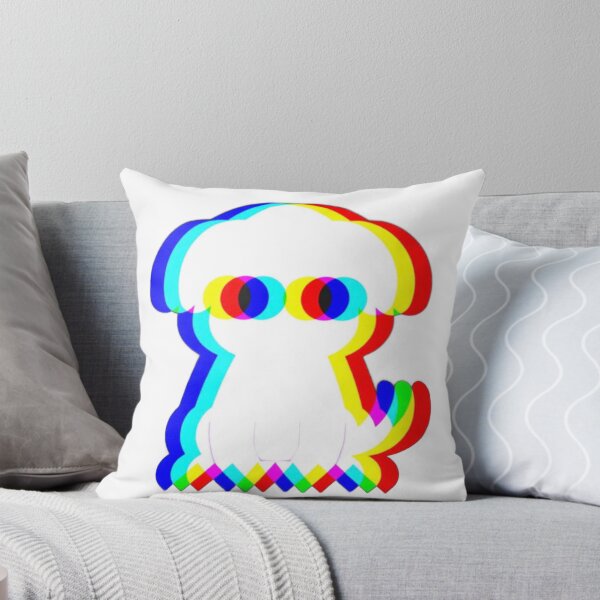 Item preview, Cute Ghost Dog Glitch RGB Effect designed and sold by ThePrintArt.