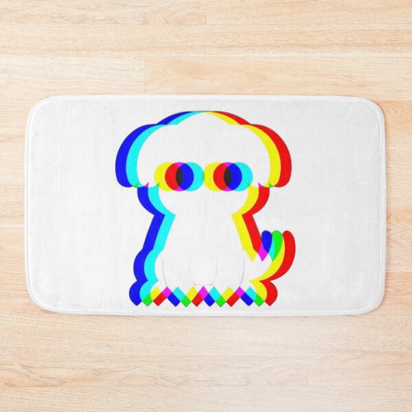 Item preview, Cute Ghost Dog Glitch RGB Effect designed and sold by ThePrintArt.