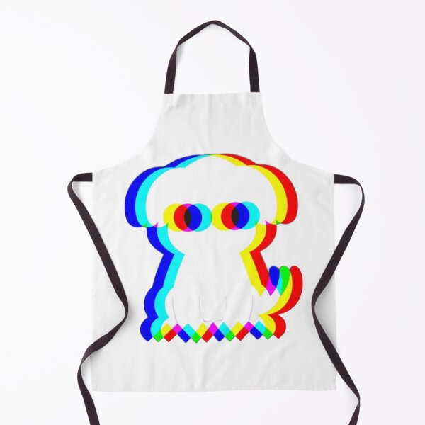 Item preview, Cute Ghost Dog Glitch RGB Effect designed and sold by ThePrintArt.