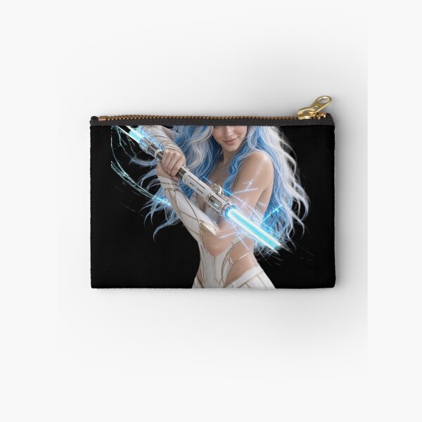 Item preview, Cyber Jedi Master tip2 Guardian Girl Beautiful Sci-Fi Art designed and sold by EvolutionMerch.