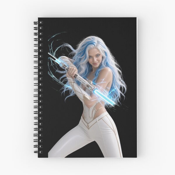 Item preview, Cyber Jedi Master tip2 Guardian Girl Beautiful Sci-Fi Art designed and sold by EvolutionMerch.
