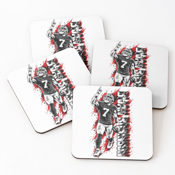 Item preview,  Atlanta-Football Player Number 7 Red Splatter Graphic designed and sold by YAWO-PAE.