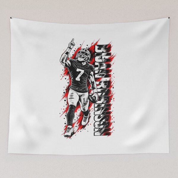 Item preview,  Atlanta-Football Player Number 7 Red Splatter Graphic designed and sold by YAWO-PAE.