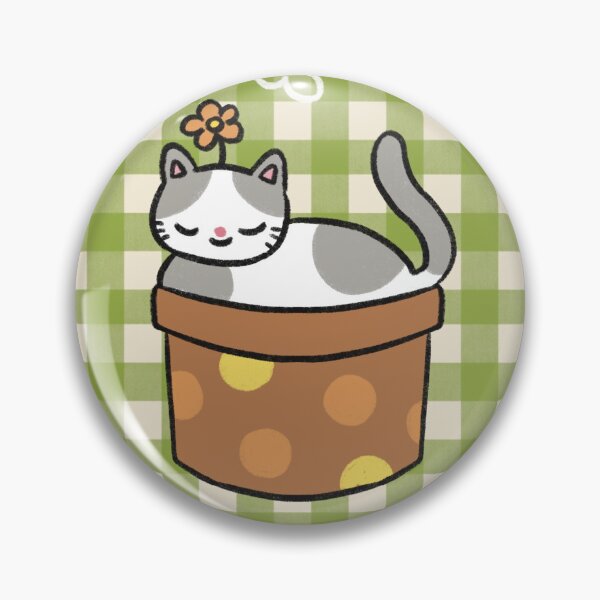 Item preview, Kitten in a pot designed and sold by crisbubastis.