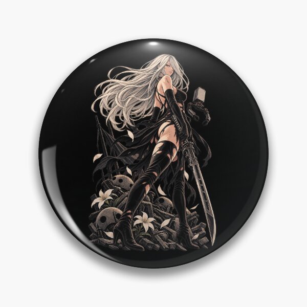 Item preview, 2B NieR Automata YoRHa Warrior designed and sold by Pandaburba.