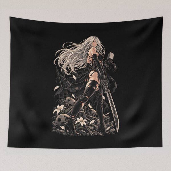 Item preview, 2B NieR Automata YoRHa Warrior designed and sold by Pandaburba.