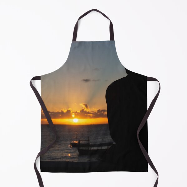 Item preview, Silhouette of Man Watching Golden Sunrise by the Ocean in Salvador da Bahia designed and sold by ThaCriações.