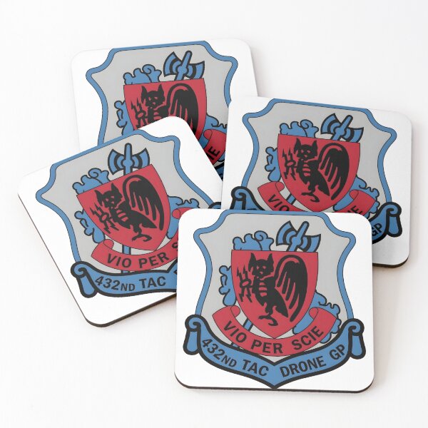 Item preview, USAF 432nd Tactical Drone Group Shield Patch    designed and sold by CharlieDesings.