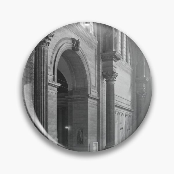 Item preview, Penn Station, NY Waiting Room from Northwest 370 Seventh Avenue entrance interior black and white photograph designed and sold by Astrid Arkhangelsky.