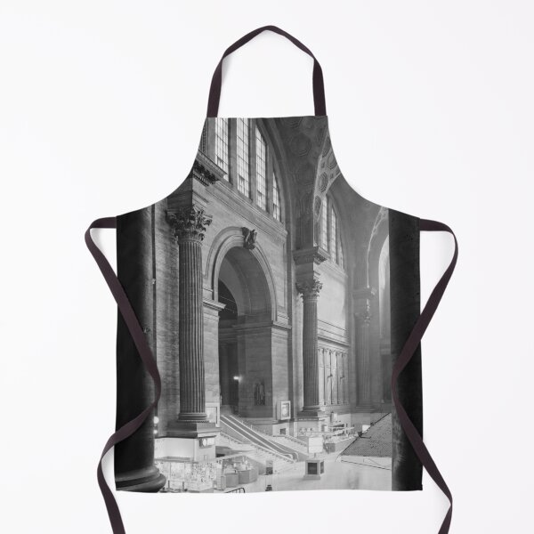 Item preview, Penn Station, NY Waiting Room from Northwest 370 Seventh Avenue entrance interior black and white photograph designed and sold by Astrid Arkhangelsky.