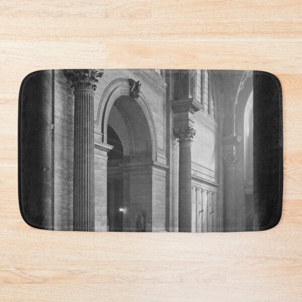 Item preview, Penn Station, NY Waiting Room from Northwest 370 Seventh Avenue entrance interior black and white photograph designed and sold by Astrid Arkhangelsky.