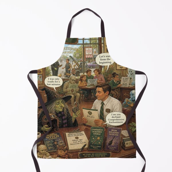 Item preview, Broom Insurance Claim designed and sold by dragonindenver.