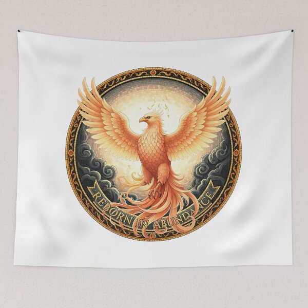 Item preview, The Phoenix of Infinite Renewal designed and sold by codex antique.
