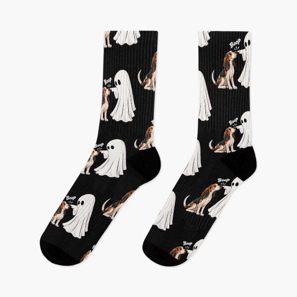 Item preview, Funny Ghost American English Coonhound Dog Boop Halloween Design Mom Dad designed and sold by rafaeltto.