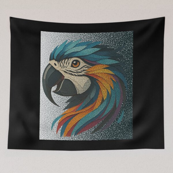 Item preview, Blue macaw designed and sold by maistendencias.