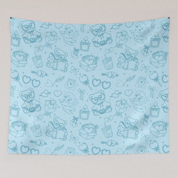 Item preview, Bookish Pattern Cute  designed and sold by The Turquoise Brush.