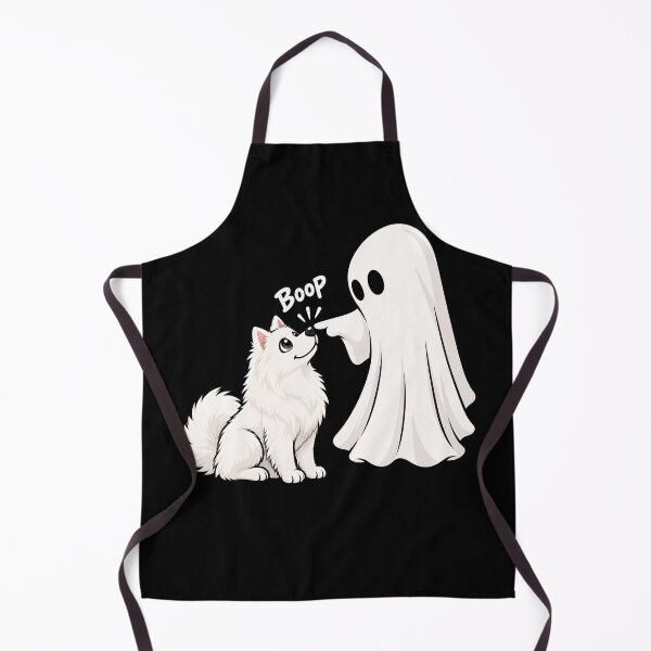 Item preview, Funny Ghost American Eskimo Dog Boop Halloween Design Mom Dad designed and sold by rafaeltto.