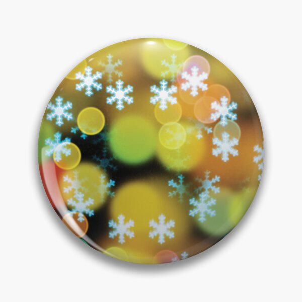 Item preview, Colorful Snowflakes Christmas Bokeh Lights designed and sold by Vac1.
