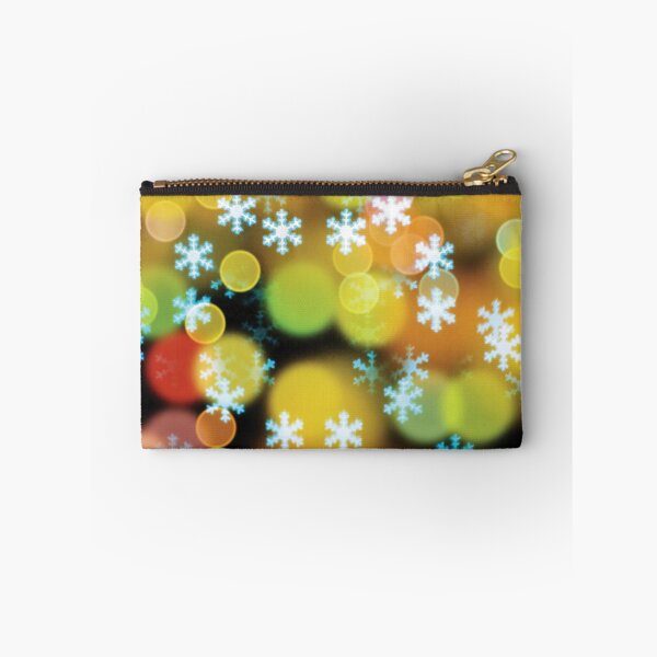 Item preview, Colorful Snowflakes Christmas Bokeh Lights designed and sold by Vac1.