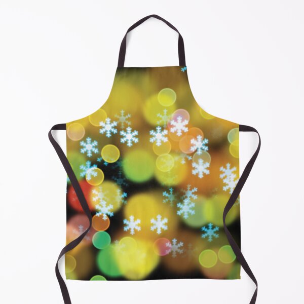 Item preview, Colorful Snowflakes Christmas Bokeh Lights designed and sold by Vac1.