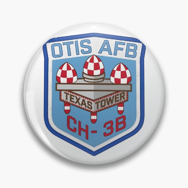 Item preview, USAF Otis AFB Texas Tower CH-3B Helicopter Patch    designed and sold by CharlieDesings.