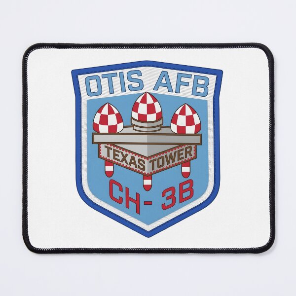 Item preview, USAF Otis AFB Texas Tower CH-3B Helicopter Patch designed and sold by CharlieDesings.
