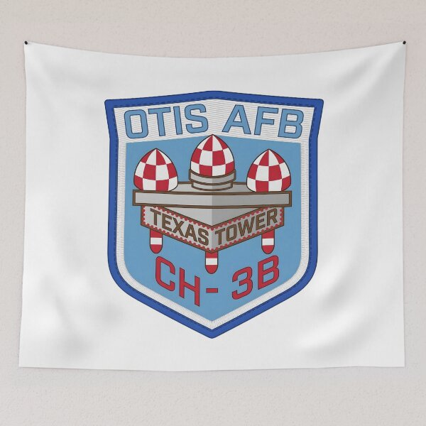 Item preview, USAF Otis AFB Texas Tower CH-3B Helicopter Patch    designed and sold by CharlieDesings.