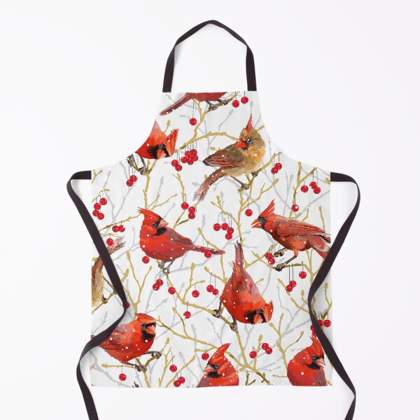 Item preview, Winter Cardinals | White designed and sold by L Diane Johnson.