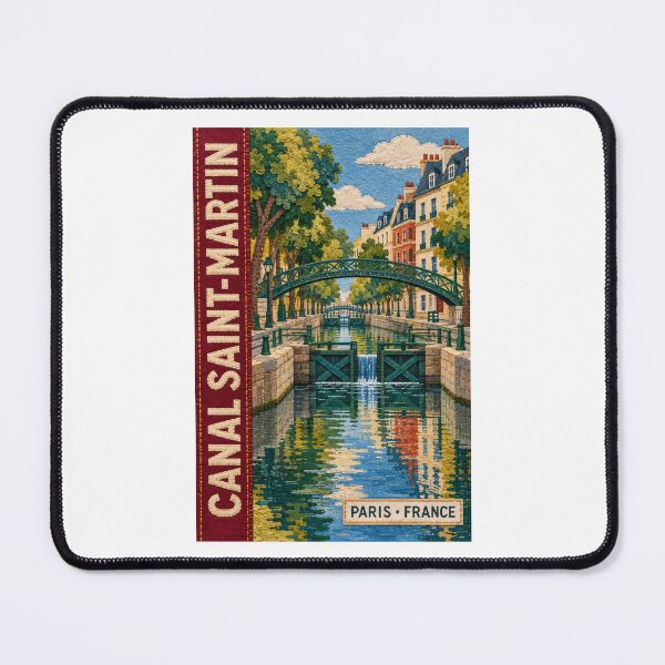 Item preview, Canal Saint-Martin - Paris - France designed and sold by GoodOldVintage.