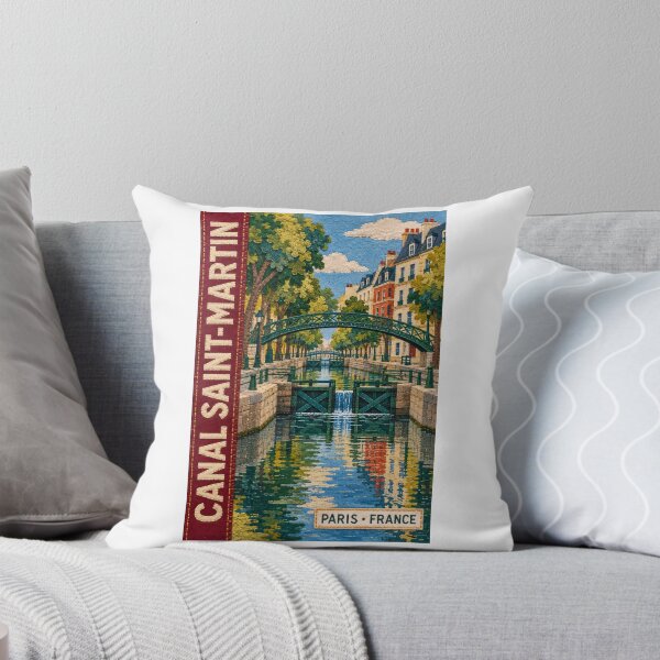 Item preview, Canal Saint-Martin - Paris - France designed and sold by GoodOldVintage.