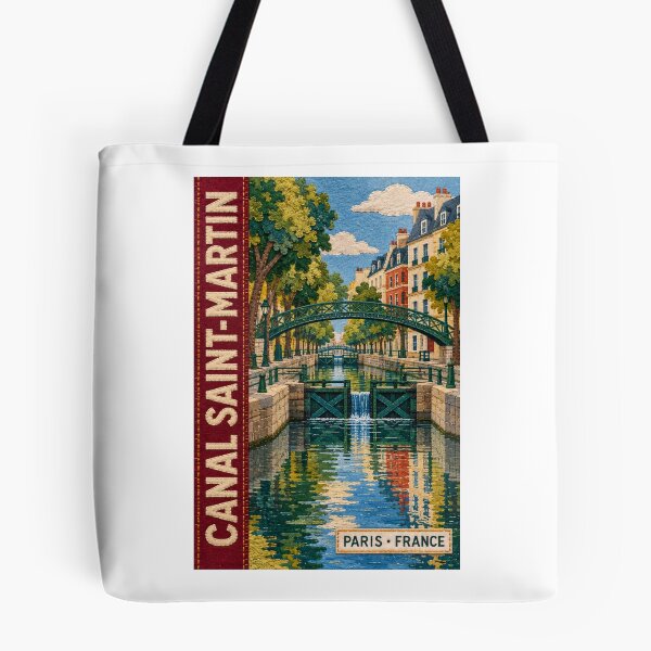 Item preview, Canal Saint-Martin - Paris - France designed and sold by GoodOldVintage.