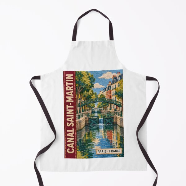 Item preview, Canal Saint-Martin - Paris - France designed and sold by GoodOldVintage.