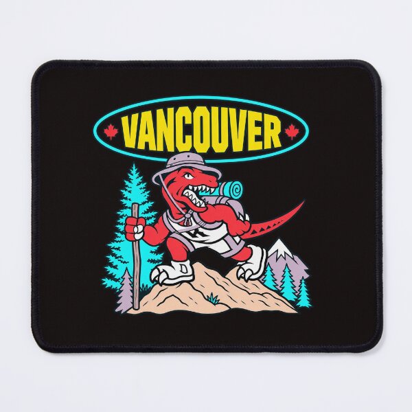 Item preview, Vancouver Hiking Red Dinosaur Canada Outdoor Adventure designed and sold by YAWO-PAE.