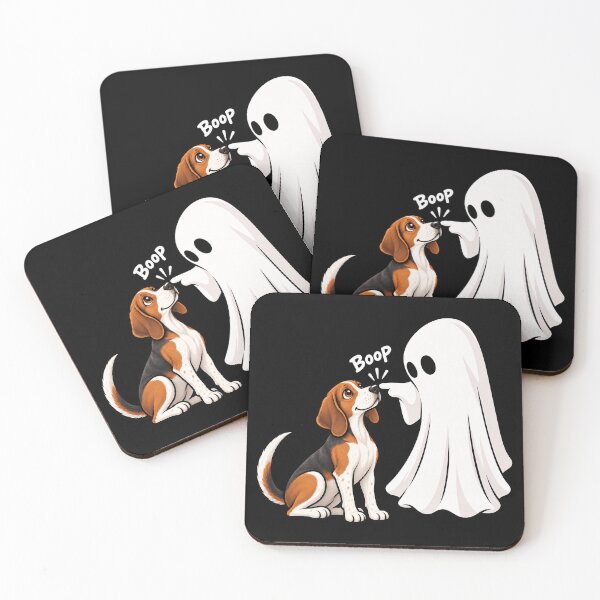 Item preview, Funny Ghost American Foxhound Dog Boop Halloween Design Mom Dad designed and sold by rafaeltto.